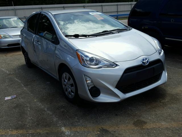 JTDKDTB31F1583588 - 2015 TOYOTA PRIUS C SILVER photo 1