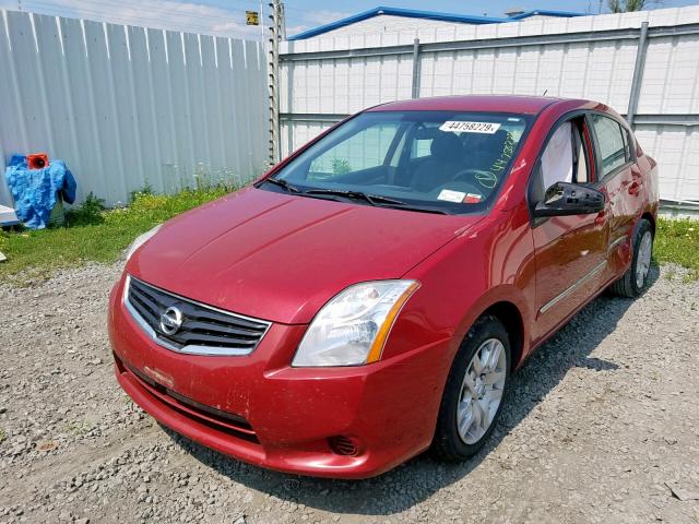 3N1AB6AP0CL724701 - 2012 NISSAN SENTRA 2.0 RED photo 2