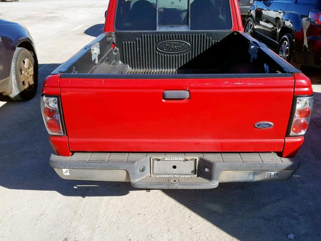 1FTYR44E93PB13804 - 2003 FORD RANGER SUP RED photo 6