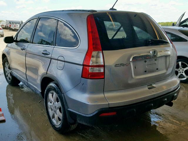 JHLRE38747C031033 - 2007 HONDA CR-V EXL SILVER photo 3