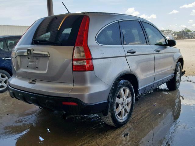 JHLRE38747C031033 - 2007 HONDA CR-V EXL SILVER photo 4