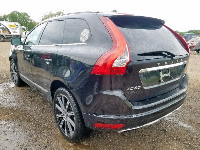 YV449MRU3H2222128 - 2017 VOLVO XC60 T6 IN BLACK photo 3