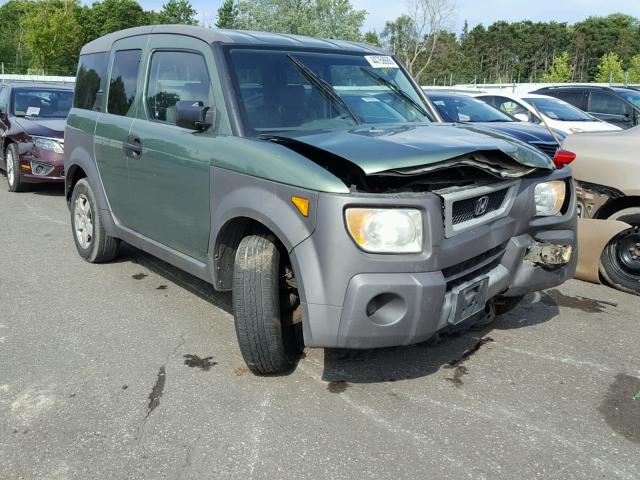 5J6YH28513L002506 - 2003 HONDA ELEMENT EX GREEN photo 1