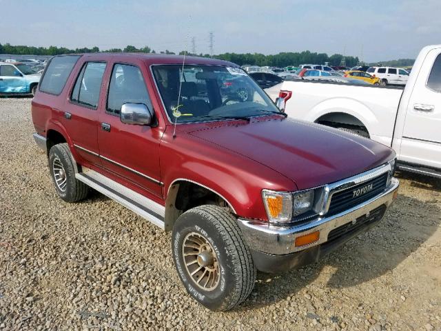 JT3RN27V2L0000497 - 1990 TOYOTA 4RUNNER RN MAROON photo 1