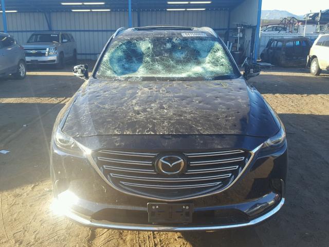 JM3TCBDY9G0125001 - 2016 MAZDA CX-9 GRAND BLUE photo 9