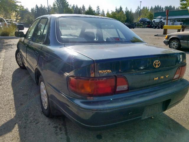 JT2BG12K3T0375550 - 1996 TOYOTA CAMRY DX GREEN photo 3