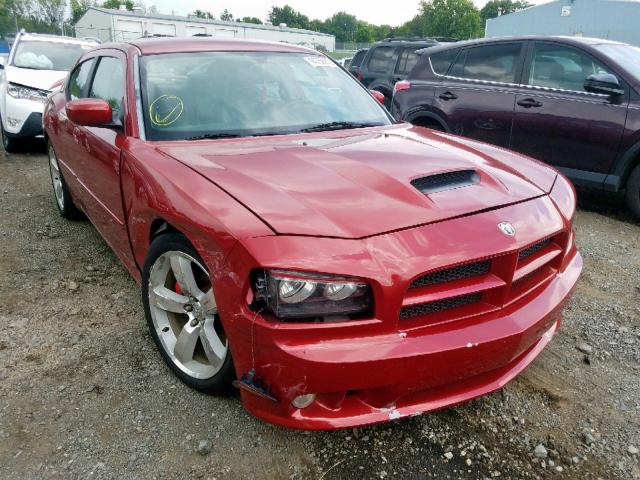 2B3KA73W46H287718 - 2006 DODGE CHARGER SR RED photo 1