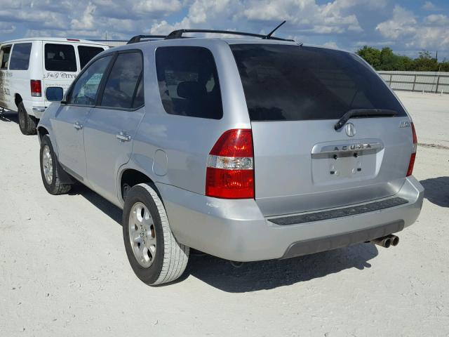 2HNYD18862H541974 - 2002 ACURA MDX TOURIN SILVER photo 3