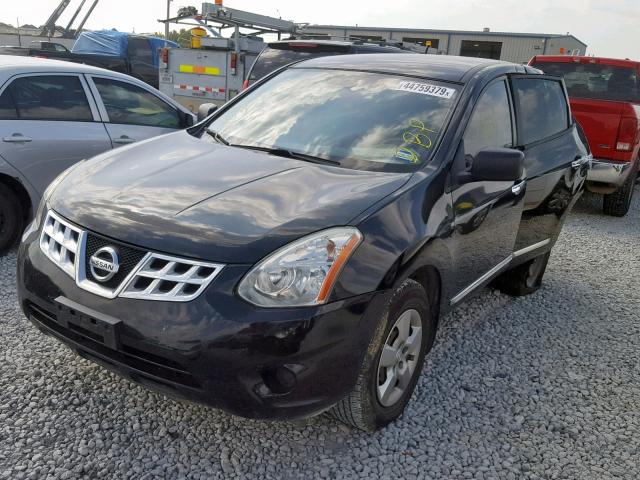 JN8AS5MT1DW043625 - 2013 NISSAN ROGUE S BLACK photo 2