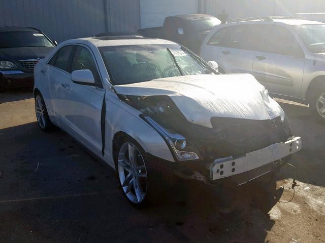 1G6AA5RXXE0101345 - 2014 CADILLAC ATS WHITE photo 1