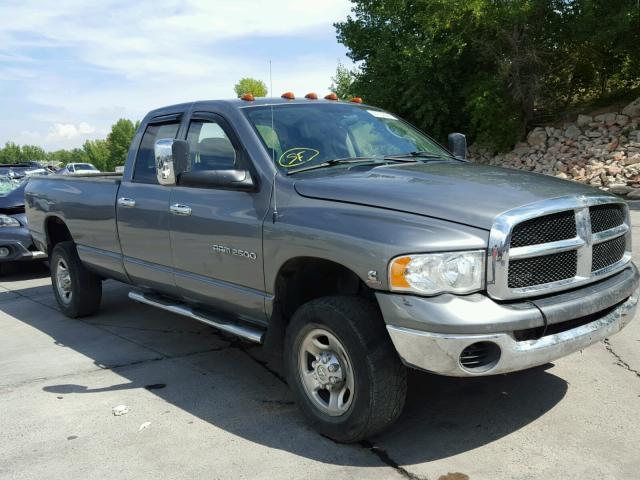 3D7KS28C35G837198 - 2005 DODGE RAM 2500 S GRAY photo 1