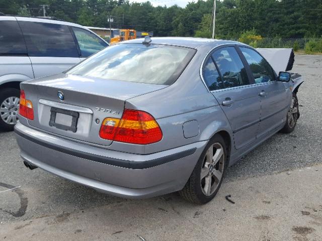 WBAEW53435PN37005 - 2005 BMW 330 XI GRAY photo 4