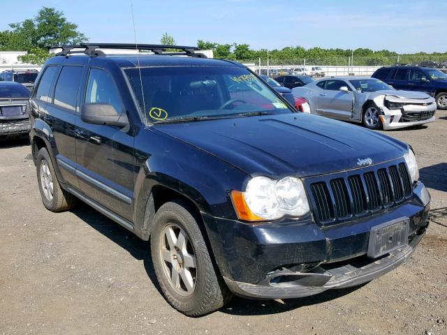 1J8GR48K28C144525 - 2008 JEEP GRAND CHER BLACK photo 1