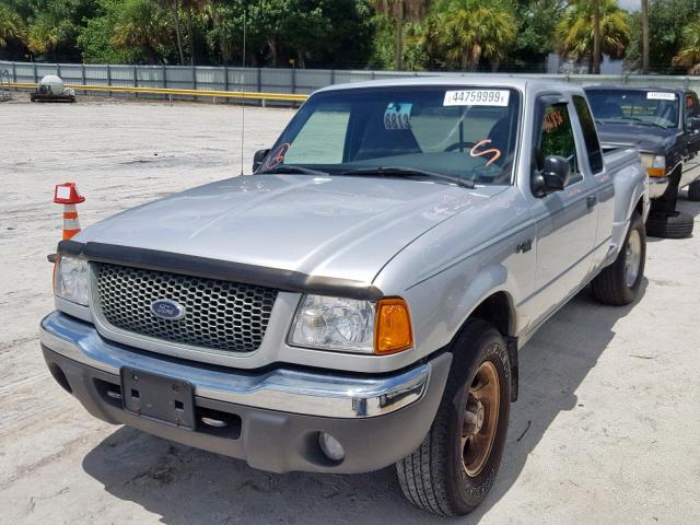 1FTZR15E01PB12250 - 2001 FORD RANGER SUP SILVER photo 2