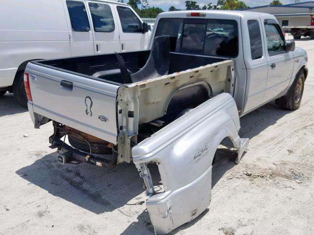 1FTZR15E01PB12250 - 2001 FORD RANGER SUP SILVER photo 4