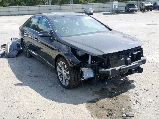 5NPE34AB3FH202086 - 2015 HYUNDAI SONATA SPO BLACK photo 1