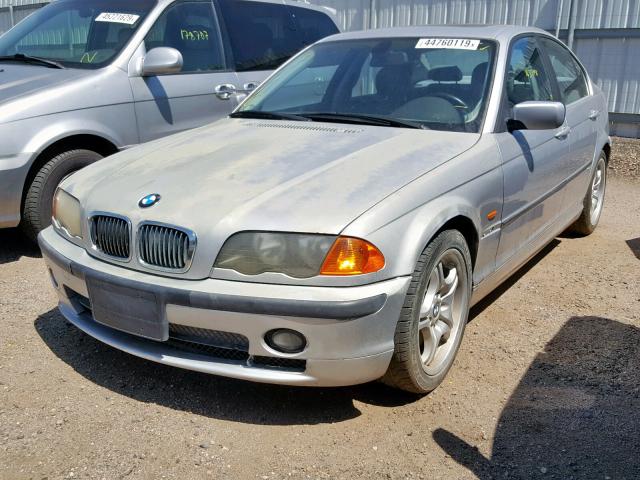 WBAAV53481JR78871 - 2001 BMW 330 I SILVER photo 2