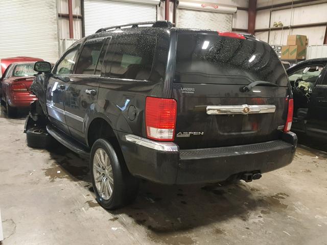 1A8HX58208F152492 - 2008 CHRYSLER ASPEN LIMI BLACK photo 3