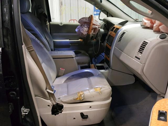 1A8HX58208F152492 - 2008 CHRYSLER ASPEN LIMI BLACK photo 5