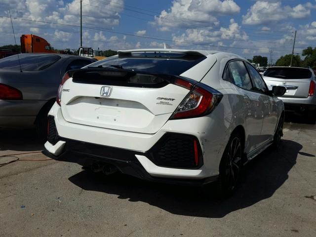 SHHFK7H4XHU203980 - 2017 HONDA CIVIC SPOR WHITE photo 4