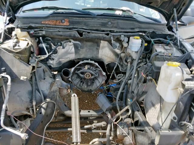 3D7KS28CX5G820964 - 2005 DODGE RAM 2500 S შავი ფოტო 7