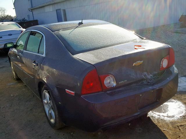 1G1ZB5E18BF307103 - 2011 CHEVROLET MALIBU LS 灰色 照片 3
