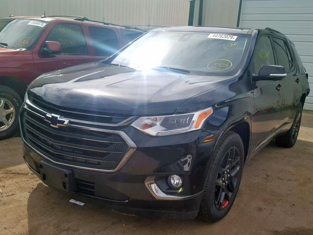 1GNEVKKW9KJ242181 - 2019 CHEVROLET TRAVERSE P BLACK photo 2