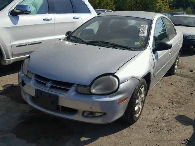 1B3ES56C32D558789 - 2002 DODGE NEON ES GRAY photo 2