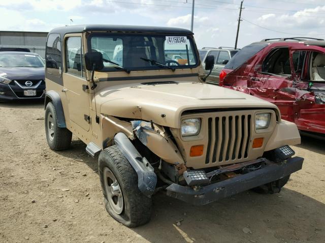 1J4FY29SXRP411424 - 1994 JEEP WRANGLER / TAN photo 1