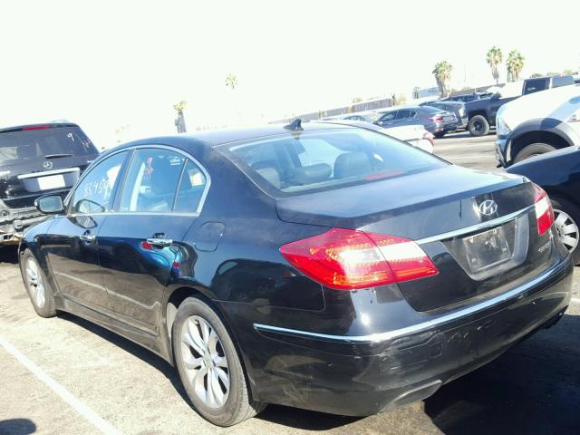 KMHGC4DD3DU233441 - 2013 HYUNDAI GENESIS 3. BLACK photo 3