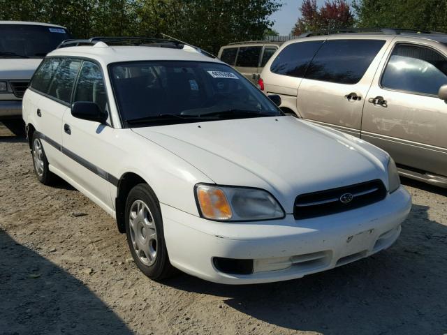 4S3BH6350Y7308025 - 2000 SUBARU LEGACY L WHITE photo 1