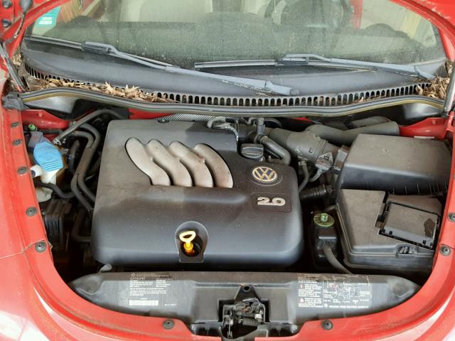 3VWBB21C62M451728 - 2002 VOLKSWAGEN NEW BEETLE Rot Foto 7