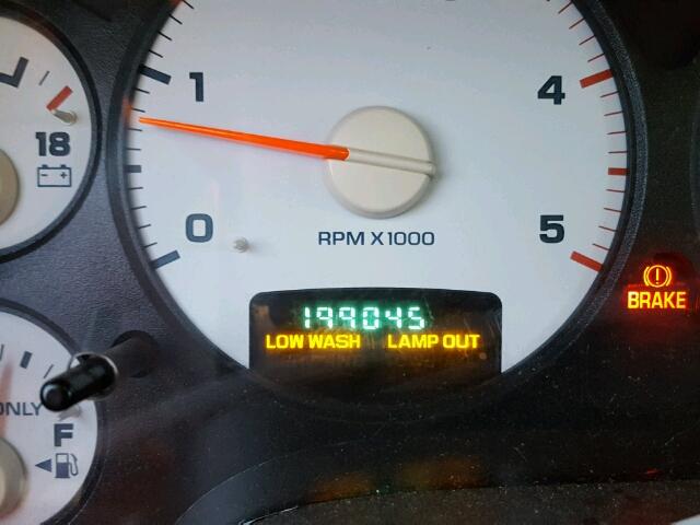 3D7KS28C85G706901 - 2005 DODGE RAM 2500 S Կարմիր լուսանկար 8