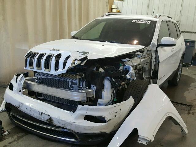 1C4PJMDB9HD227030 - 2017 JEEP CHEROKEE L WHITE photo 2