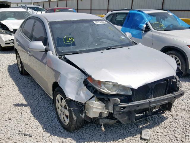 KMHDU46D28U544619 - 2008 HYUNDAI ELANTRA GL GRAY photo 1