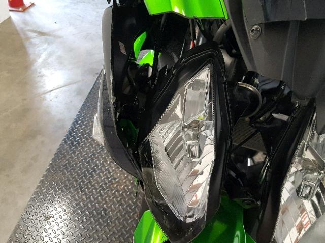 JKAEXEF16GDA28383 - 2016 KAWASAKI EX650 F GREEN photo 12