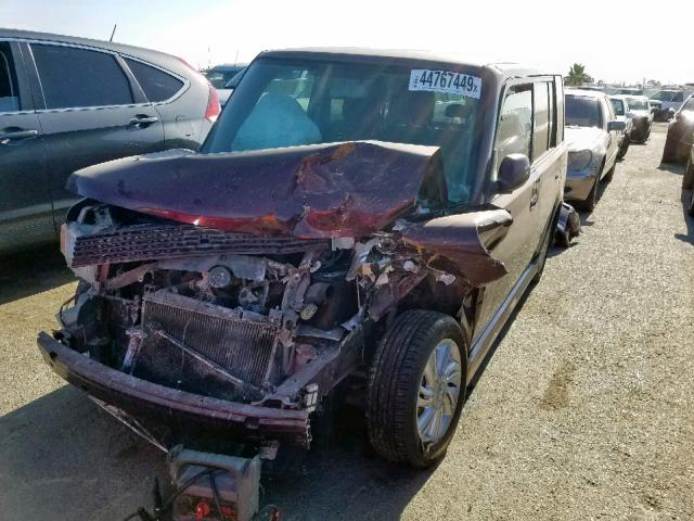 JTLKT324540146986 - 2004 TOYOTA SCION XB 勃艮第红 照片 2