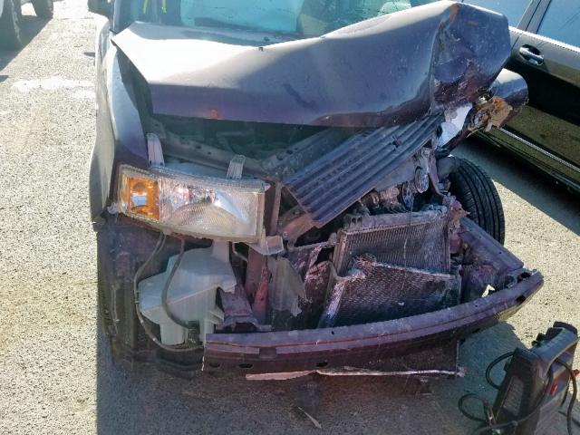 JTLKT324540146986 - 2004 TOYOTA SCION XB 勃艮第红 照片 9