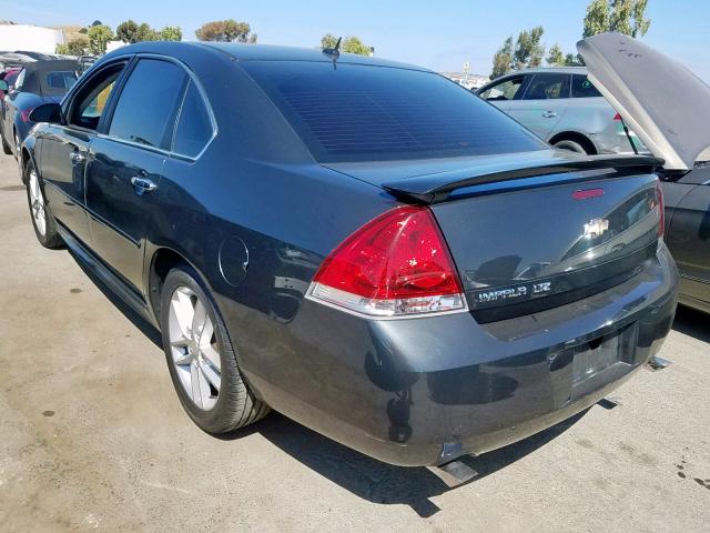 2G1WC5E37C1257451 - 2012 CHEVROLET IMPALA LTZ CHARCOAL photo 3