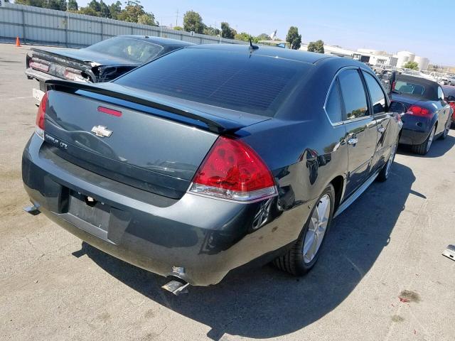 2G1WC5E37C1257451 - 2012 CHEVROLET IMPALA LTZ CHARCOAL photo 4