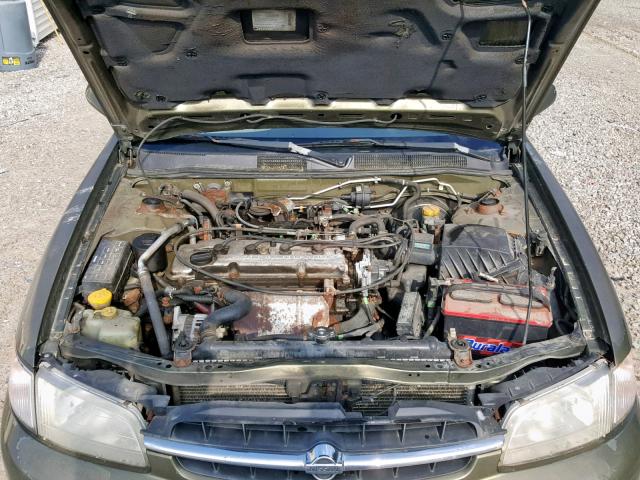 1N4DL01D8WC166290 - 1998 NISSAN ALTIMA XE GREEN photo 7