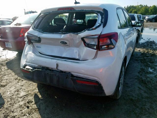 3KPA25AB4JE024192 - 2018 KIA RIO LX WHITE photo 4