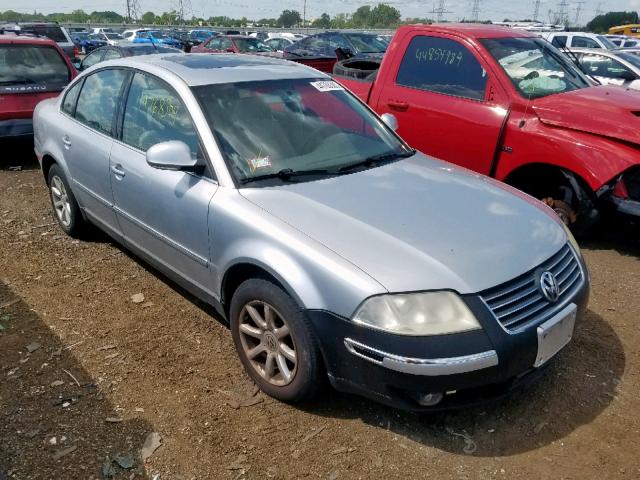 WVWPD63B24E286932 - 2004 VOLKSWAGEN PASSAT GLS SILVER photo 1