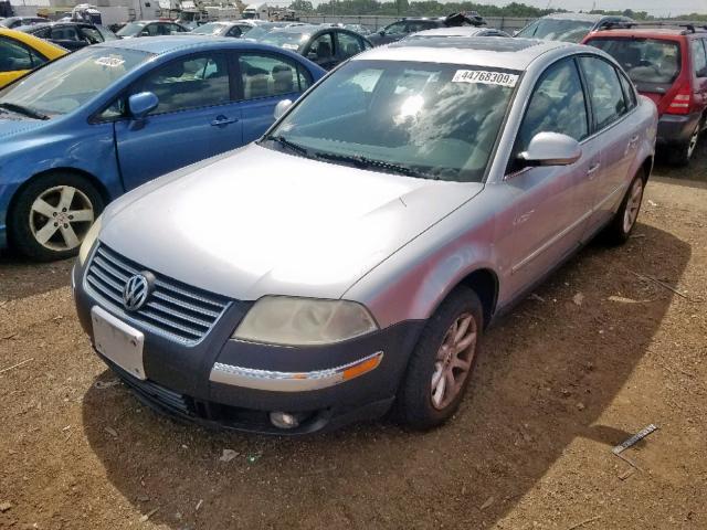 WVWPD63B24E286932 - 2004 VOLKSWAGEN PASSAT GLS SILVER photo 2