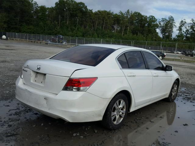 1HGCP26409A082657 - 2009 HONDA ACCORD LXP WHITE photo 4