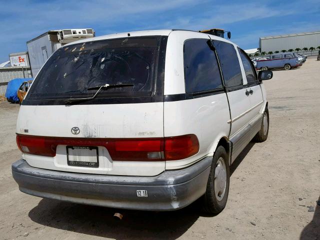 JT3AC14R2S1172039 - 1995 TOYOTA PREVIA LE WHITE photo 4