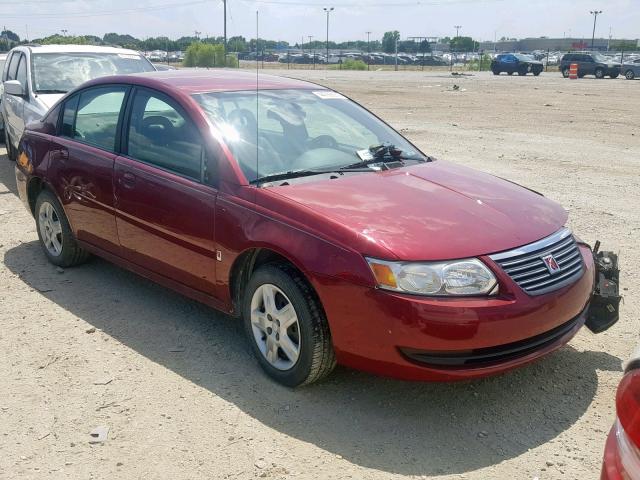 1G8AJ55F57Z101160 - 2007 SATURN ION LEVEL RED photo 1