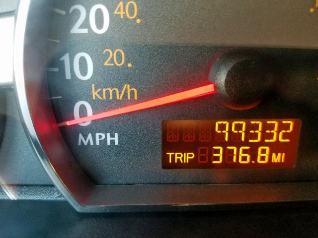 1G8AJ55F57Z101160 - 2007 SATURN ION LEVEL RED photo 8