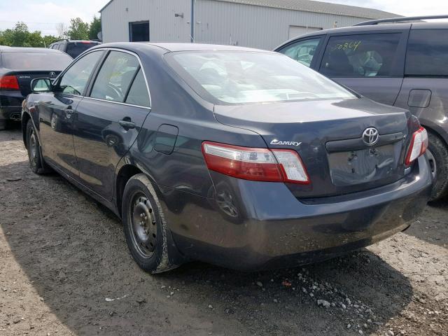 4T1BB46K49U064384 - 2009 TOYOTA CAMRY HYBR GRAY photo 3