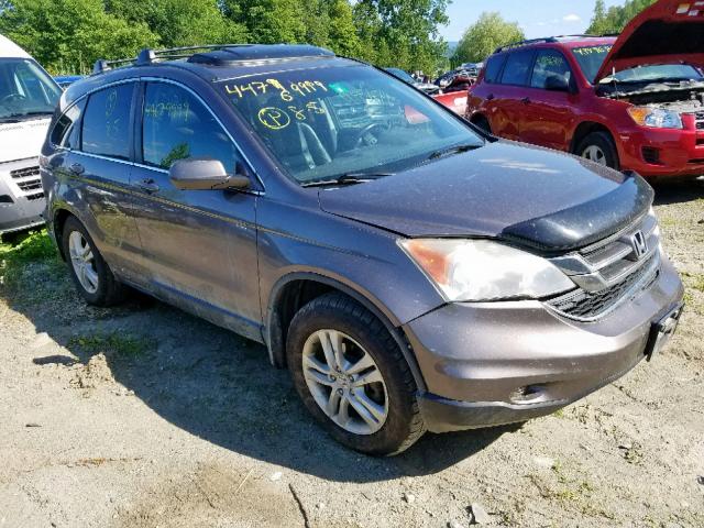 5J6RE4H76BL001523 - 2011 HONDA CR-V EXL TAN photo 1